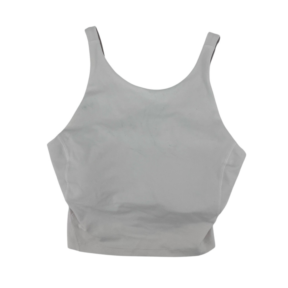 Lululemon White Padded Sports Bra Size 4 Women’s